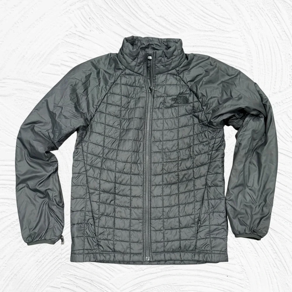 North Face Thermoball Triclimate Coat Mens Small Dark Charcoal Gray Ski  3 In 1